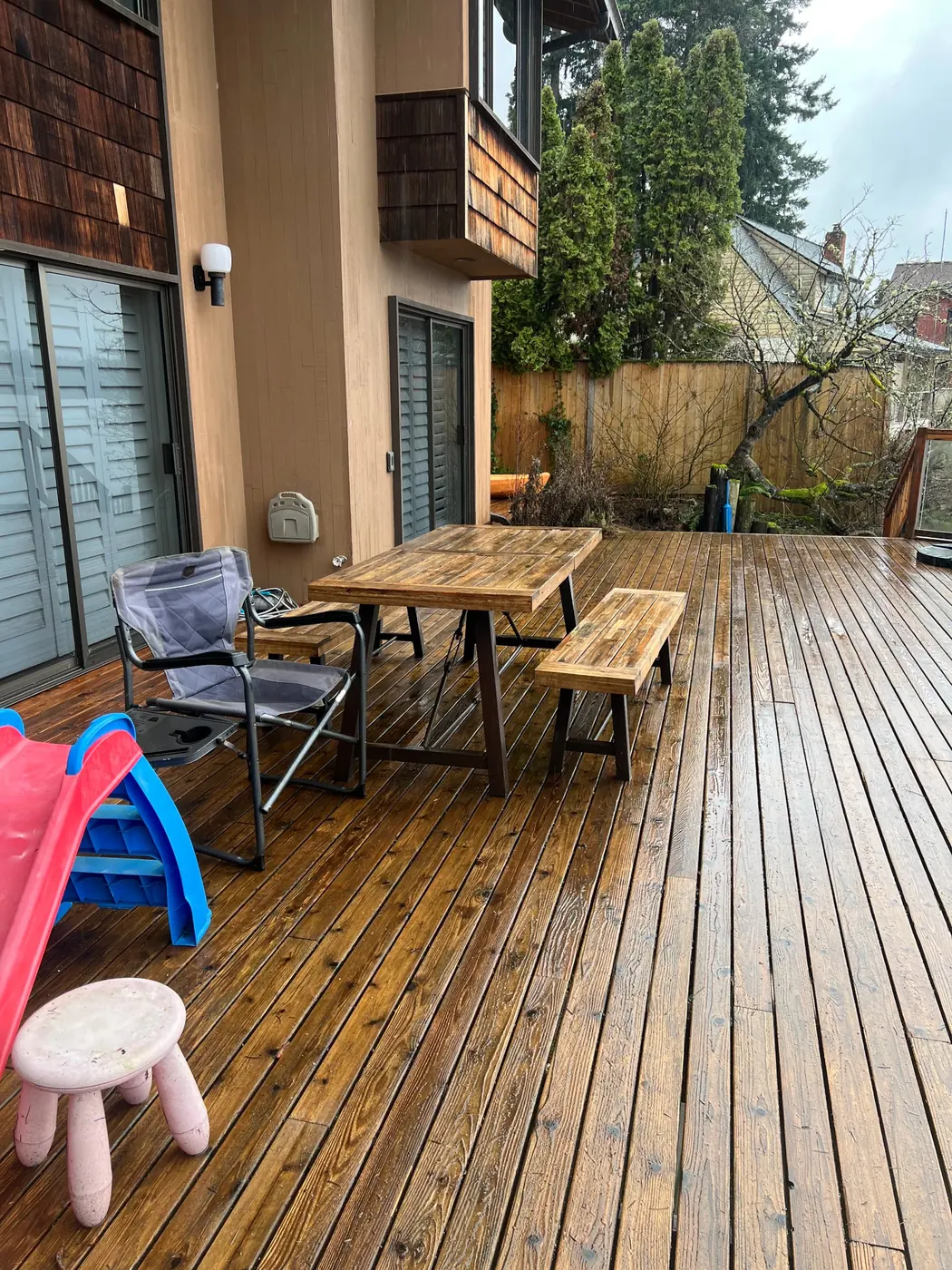 Finished deck